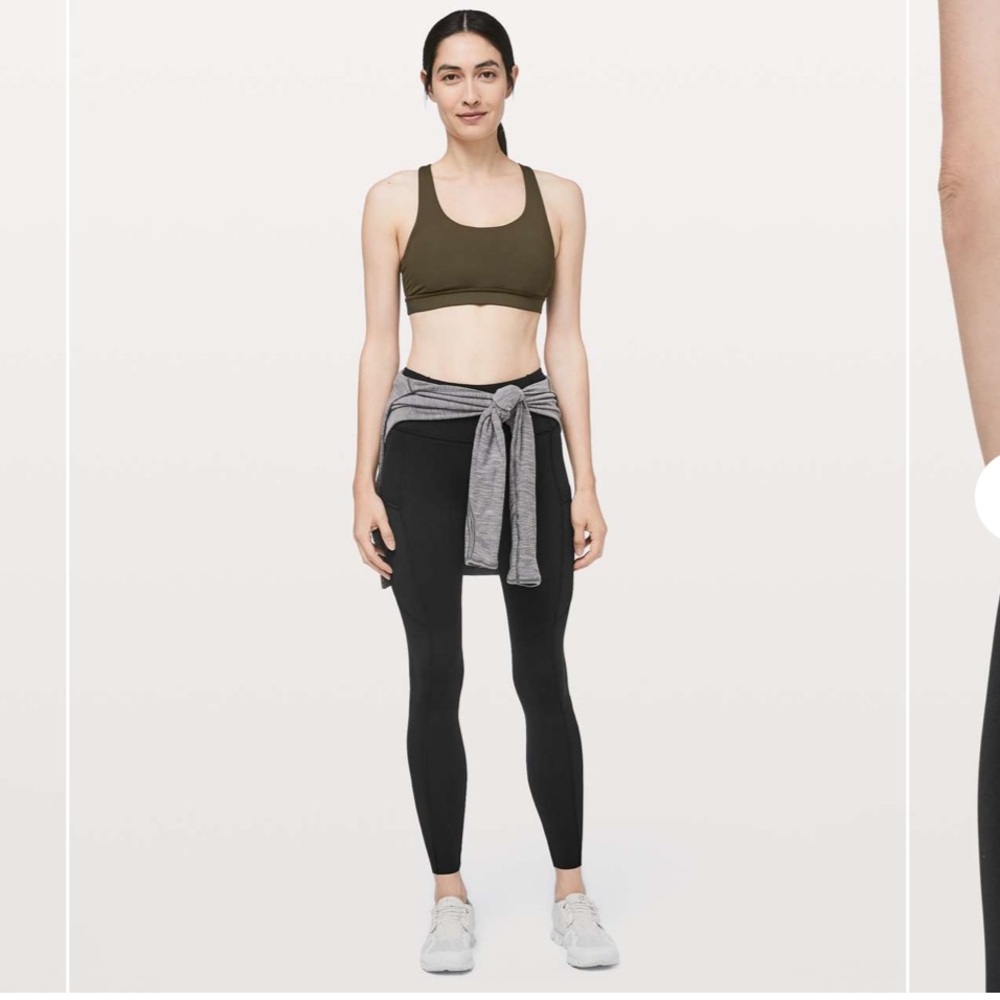 lululemon Fast & Free 28” Black Leggings - Picture 3 of 16